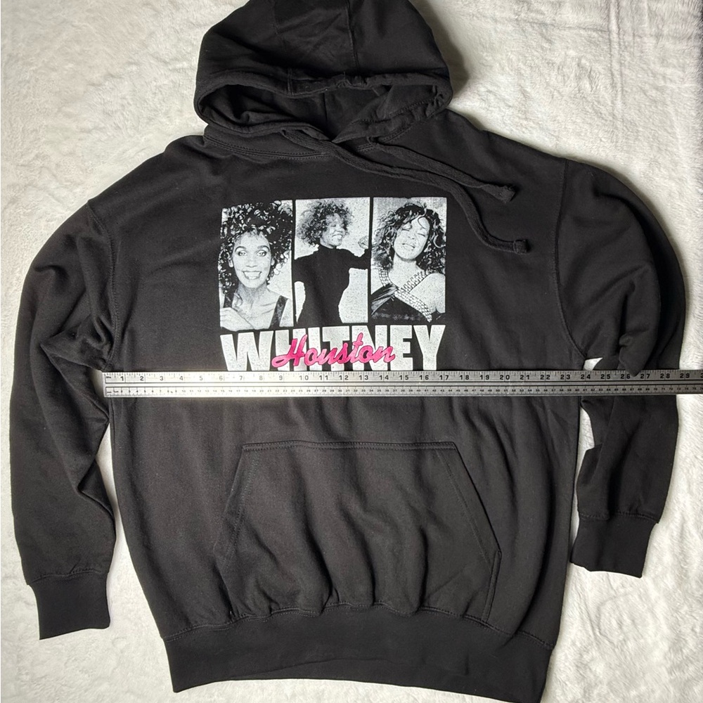 Whitney Houston Tour Photo Print Hoodie - Picture 3 of 6